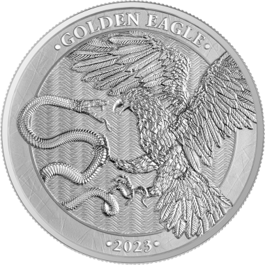 1 oz Ag - GOLDEN EAGLE - 5 euro - Malta 2023
