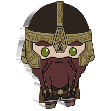 2$ Niue 2021 - The Lord of the Rings - Gimli Chibi kolorowany PROOF