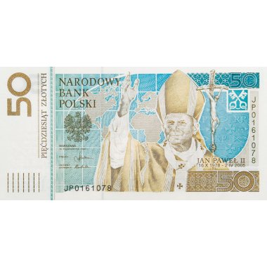 50 zł Jan Paweł II - 2006 rok